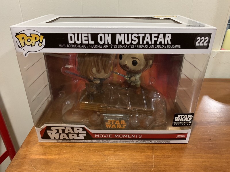 funko pop duel on mustafar