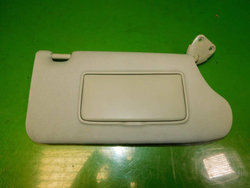 14-17 Infiniti QX50 08-12 EX35 OEM passenger right sun visor blocker shade tan