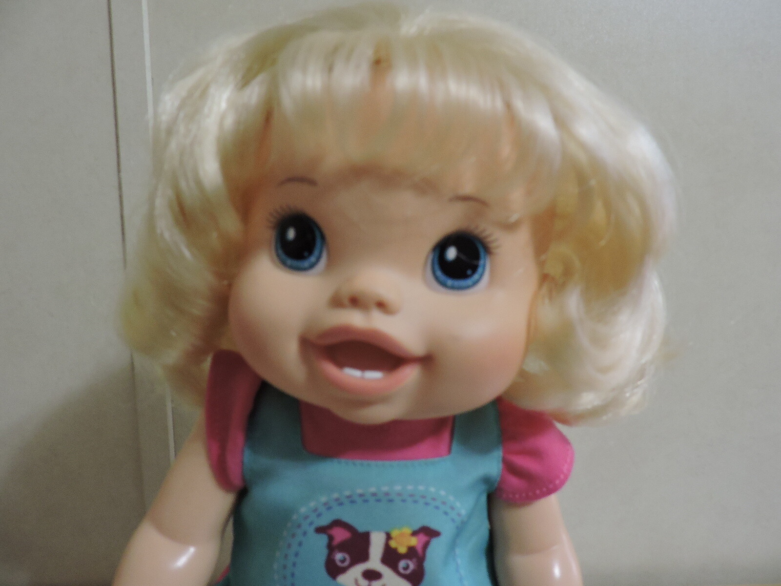 Baby Alive I Wanna Walk Doll 2011 Blond Walking Talks Original Clothes Works