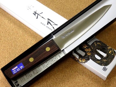 Japanese Masahiro Kitchen Boning Knife6 inch 150mm  Round Type Carbon SEKI JAPAN