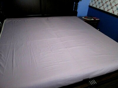 New  Full Size  Purple Microfiber  Flat Sheet