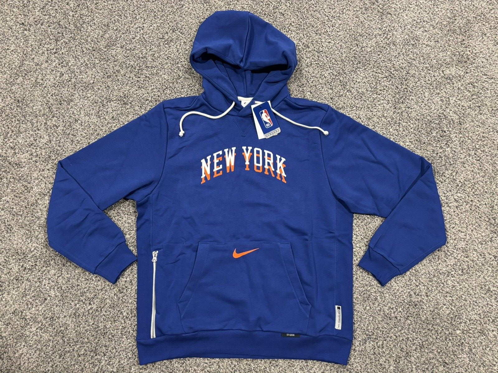 売れ筋商品|||ナイキ カットソー トップス レディース Women's Blue New York Knicks 2024/25 City Edition Essential Club Pullover Hoodie Blue Nike Women's Nike Blue New York Knicks 2024/25 City Edition