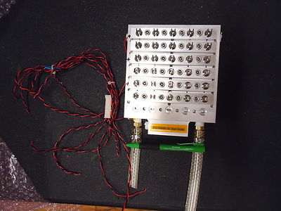 Used, LLE, BLUE LASER DIODE ARRAY, 30 laser diodes receptacles, water cooled