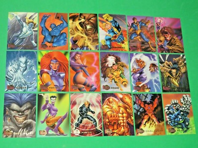 1996 Fleer ultra Marvel X　ホロフラッシュ　ガンビット 1996 Fleer Ultra Holo Flash X-Men Limited Edition Trading