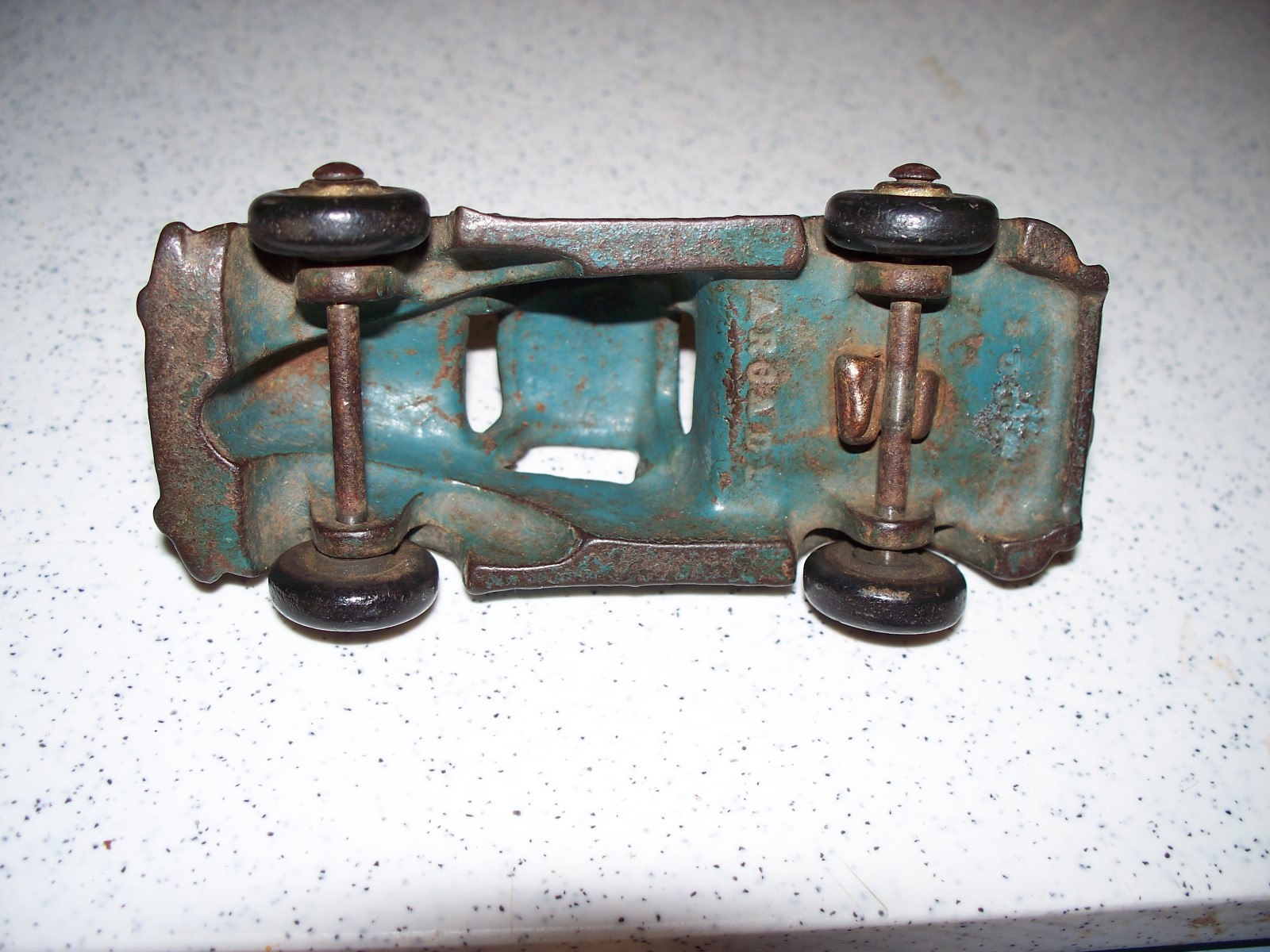 Antique Toy Arcade No. 1493 Orginial Paint Tow Truck Cast Iron