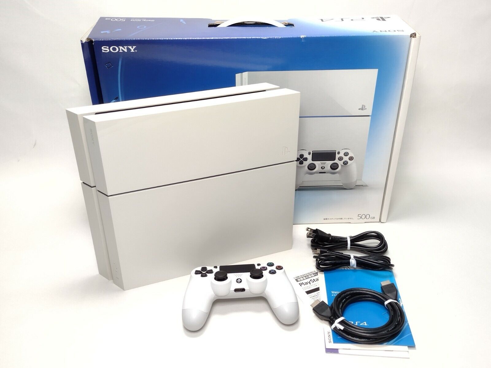 Sony PlayStation 4 PS4 CUH-1100AB02 500GB Glacier White Sony PlayStation 4 PS4 CUH-1100AB02 500GB Glacier White