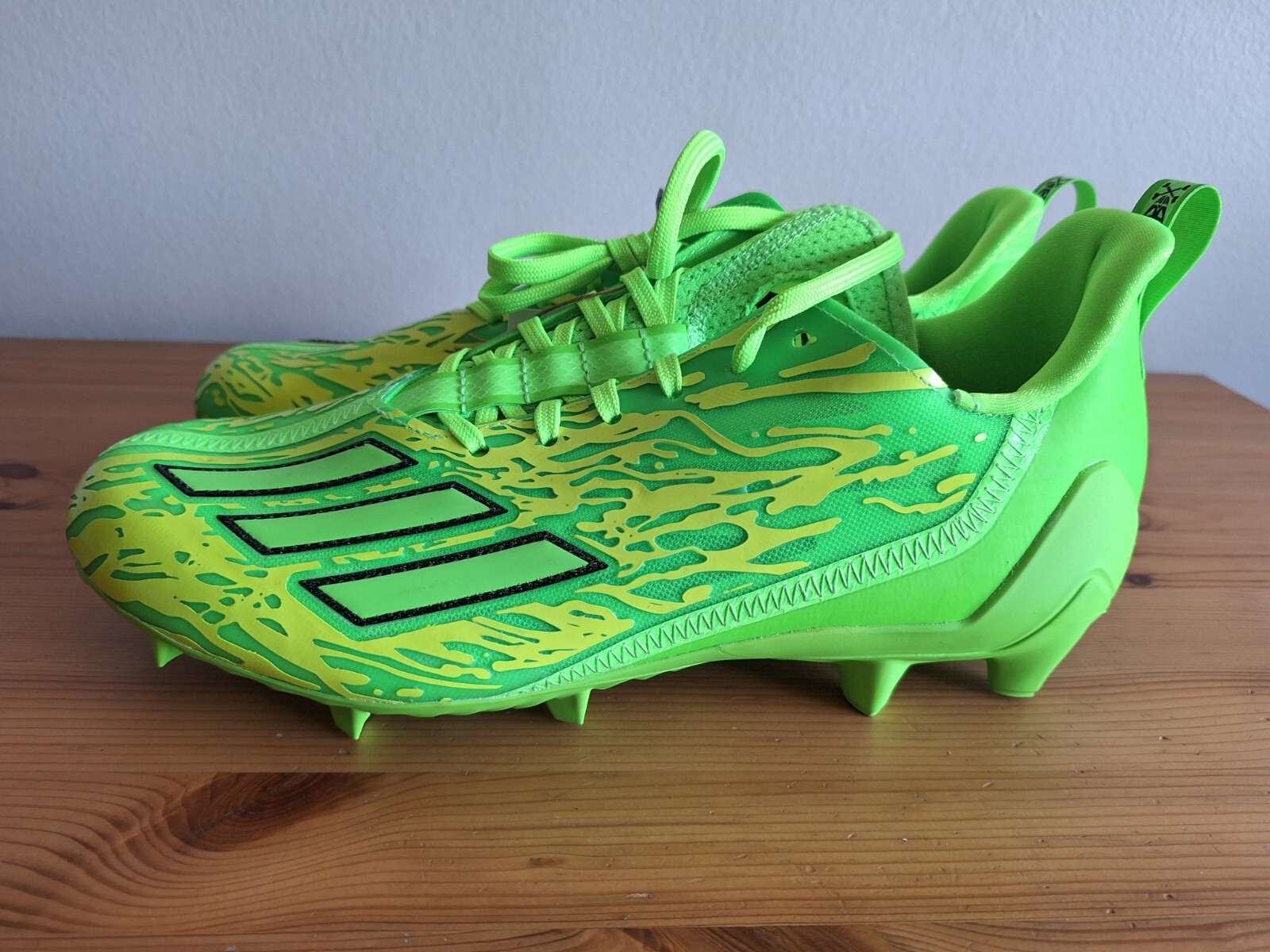 Adidas Adizero 12.0 Poison Football Cleats Bright Solar Adidas Adizero 12.0 Poison Football Cleats Bright Solar