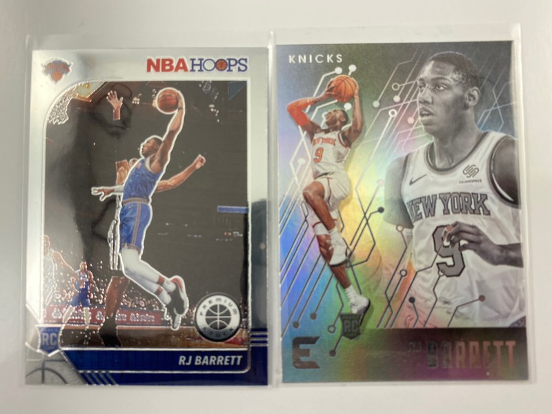 Rj Barrett Rookie Card Nba Hoops 2020 21 Hoops
