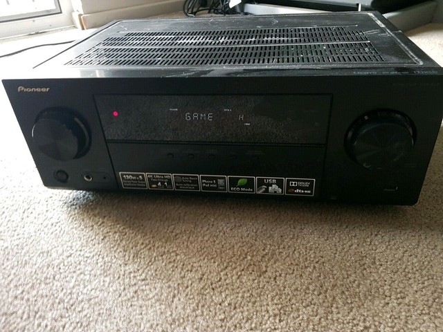 Pioneer VSX 523 HOME THEATRE AMPLIFIER RECEIVER BLOWN CHANNEL | Home