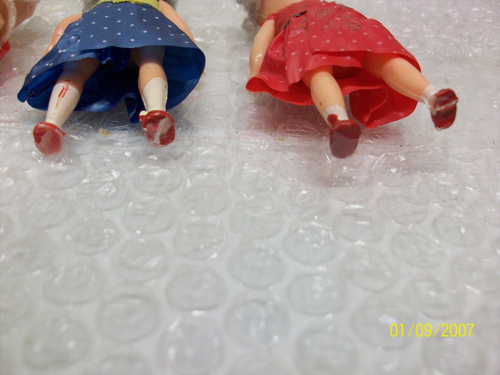 Vintage1950s Dime Store Hong Kong Dolls 3 1/4