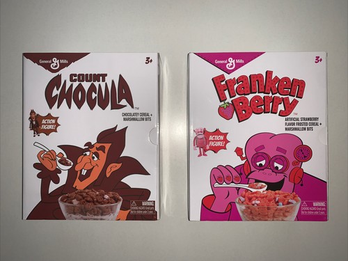 【レア】Franken Berry  COUNT CHOCULA  フィギュア General Mills Jada Toys 6
