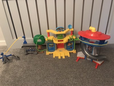 Paw Patrol Lookout And Jungle Temple Sets
