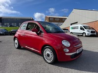 2012 Fiat 500 1.2 Lounge 3dr [Start Stop] HATCHBACK Petrol Manual