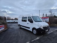 2018 ON A 68 PLATE VAUXHALL MOVANO 2.3CDTI F3500 MWB MESS UNIT ULEZ FREE ZONE