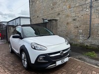 15 VAUXHALL ADAM ROCKS AIR CONVERTIBLE PANROOF 3DR WHITE BODYKIT LEATHER 17"S BT