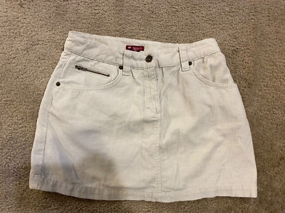 Tan denim clearance skirt