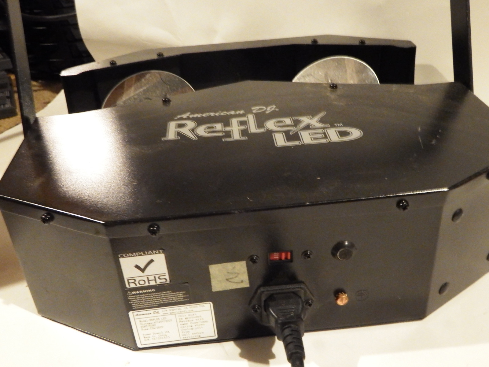 American Dj Reflex Led Dual Scanning Mirror Effect Light - Works Great