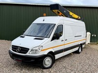 2012 Mercedes-Benz Sprinter 5.0t BlueEFFICIENCY High Roof Van|Cherry Picker 38 L