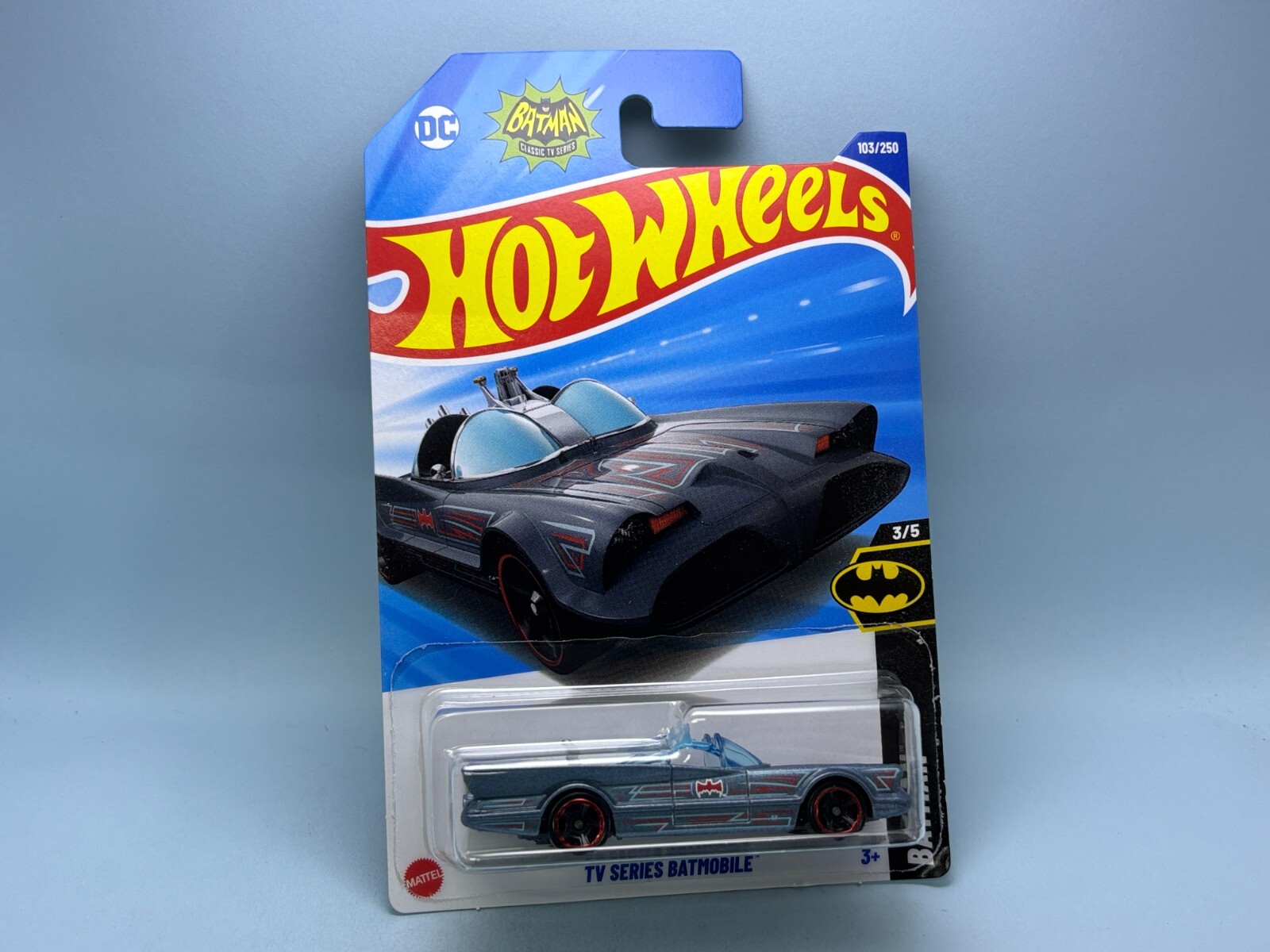 ホットウィール TV Series BATMOBILE & BATDAT 2023 Hot Wheels - Batman 1/5 - Classic TV Series Batmobile