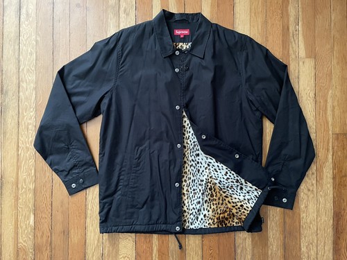 ジャケット・アウター supreme Leopard Lined Coaches Jacket Leopard Lined Coaches Jacket by supreme | insta