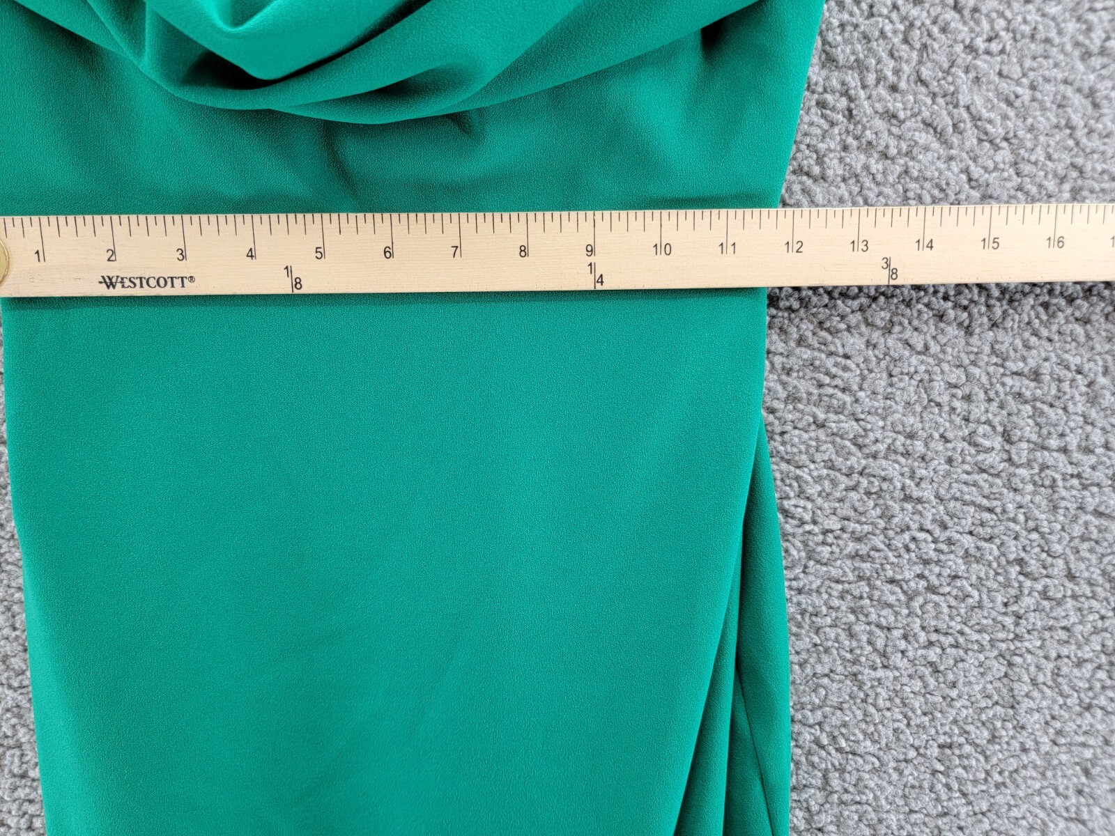 AQUA Strapless Knee-Length Cocktail Dress Women's 4 Green Sweetheart Neck - Picture 6 of 15