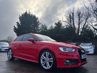 2014 Audi A3 1.4 TFSI 140 S Line 3dr HATCHBACK Petrol Manual