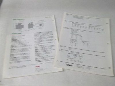Onan gasoline engine P220 brochure