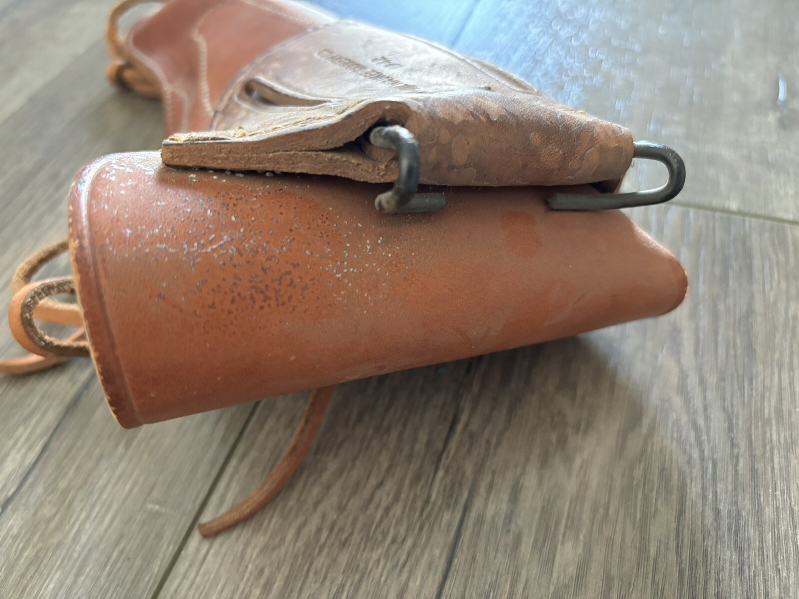 1942 Vintage WW2 Leather US Army M1916 Holster Milwaukee