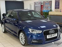 2018 Audi A1 1.4 TFSI S line Sportback Euro 6 (s/s) 5dr (Nav) HATCHBACK Petrol M