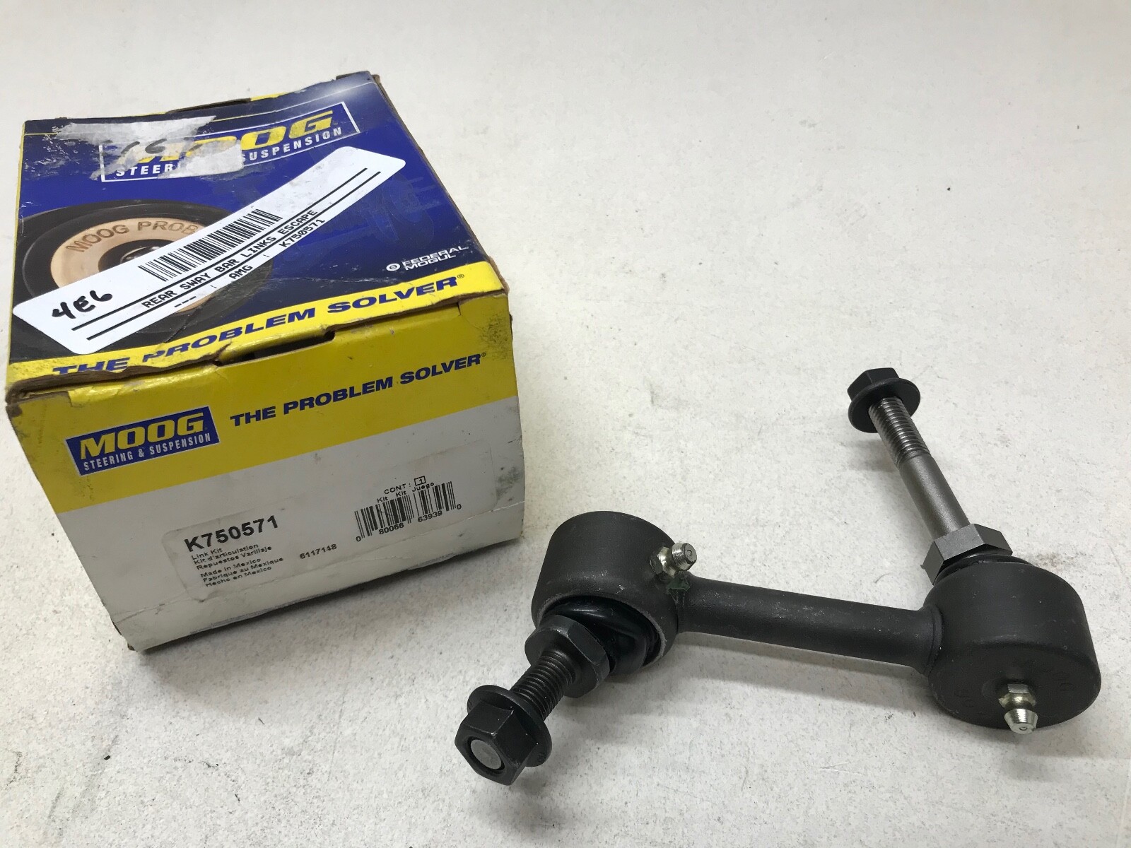 GENUINE Moog K750571 Suspension Stabilizer Bar Link-Kit Rear