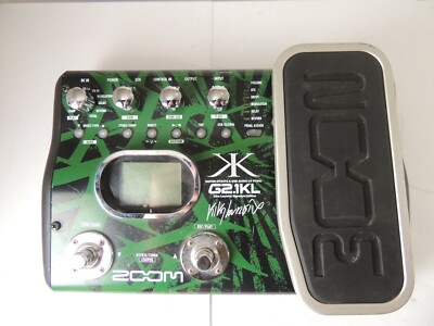 レア　ZOOM G2.1KL Kiko Loureiro Edition　マルチ ZOOM G2 1KL KIKO LOUREIRO Test video - YouTube