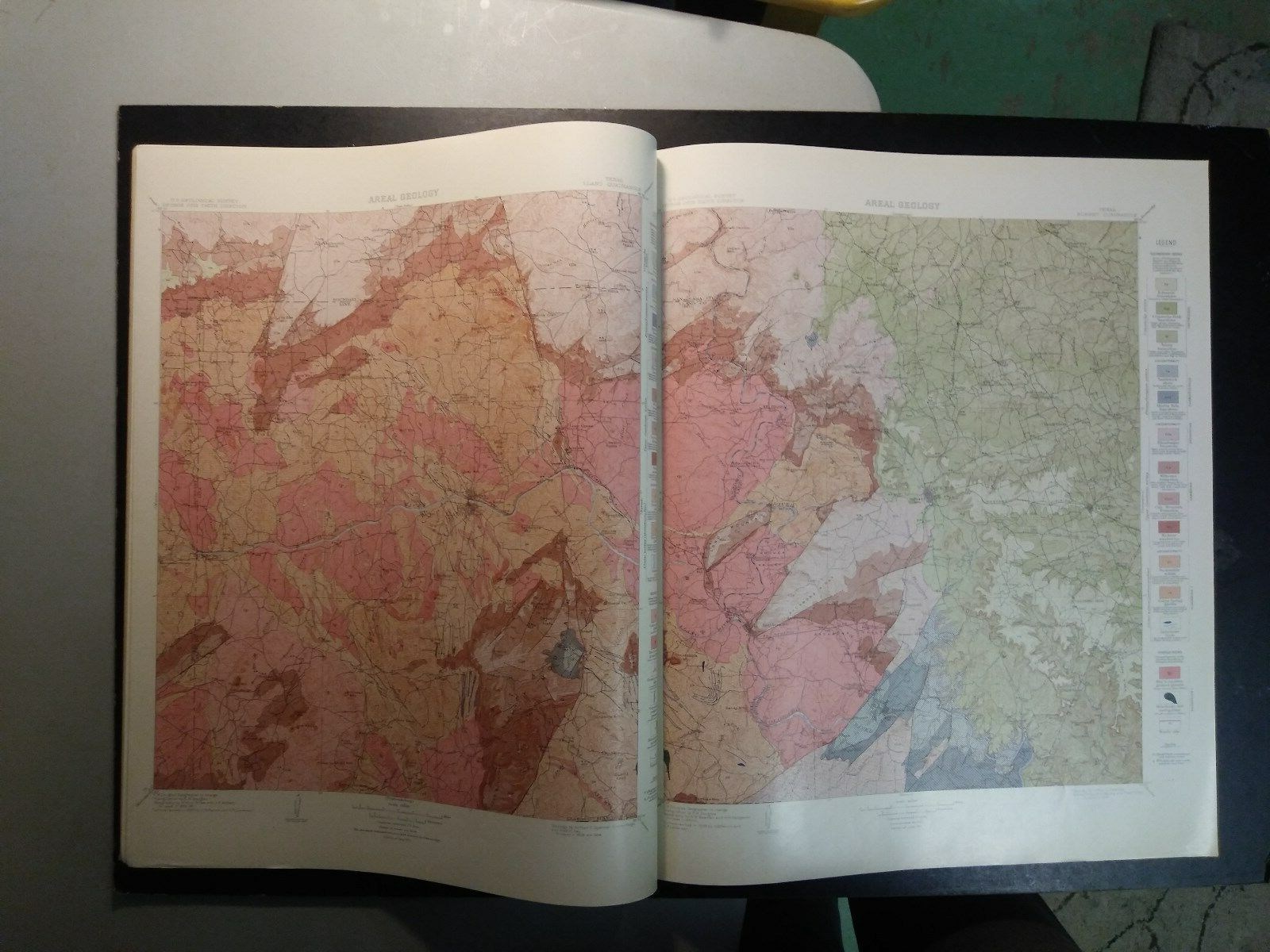 1912- Geologic Atlas. Llano-Burnet , Texas -U.S Geological Survey