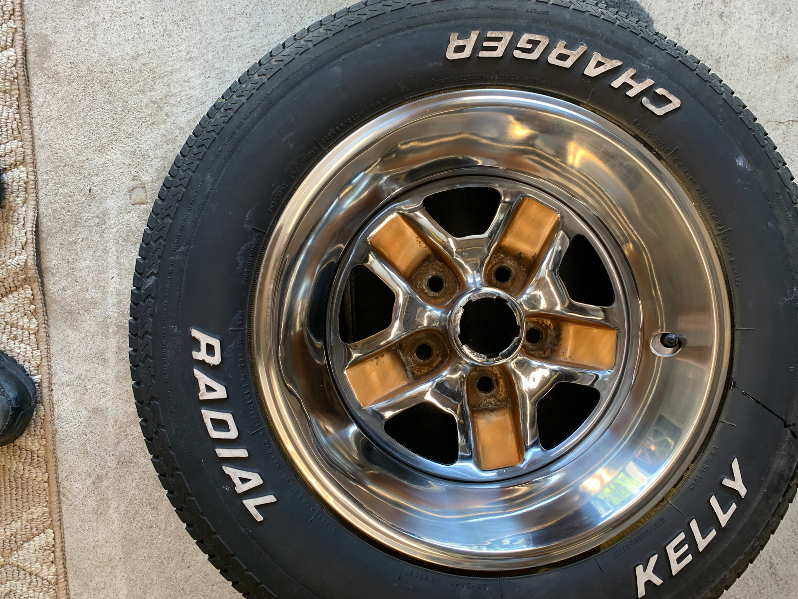 CHEVY PONTIAC GM 15x7 15x8 RALLY WHEEL TRIM RINGS DEEP DISH BEAUTY RIMS