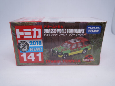 Dream Tomica #141 JURASSIC PARK WORLD TOUR VEHICLE FORD EXPLORER 2018 Sealed Box
