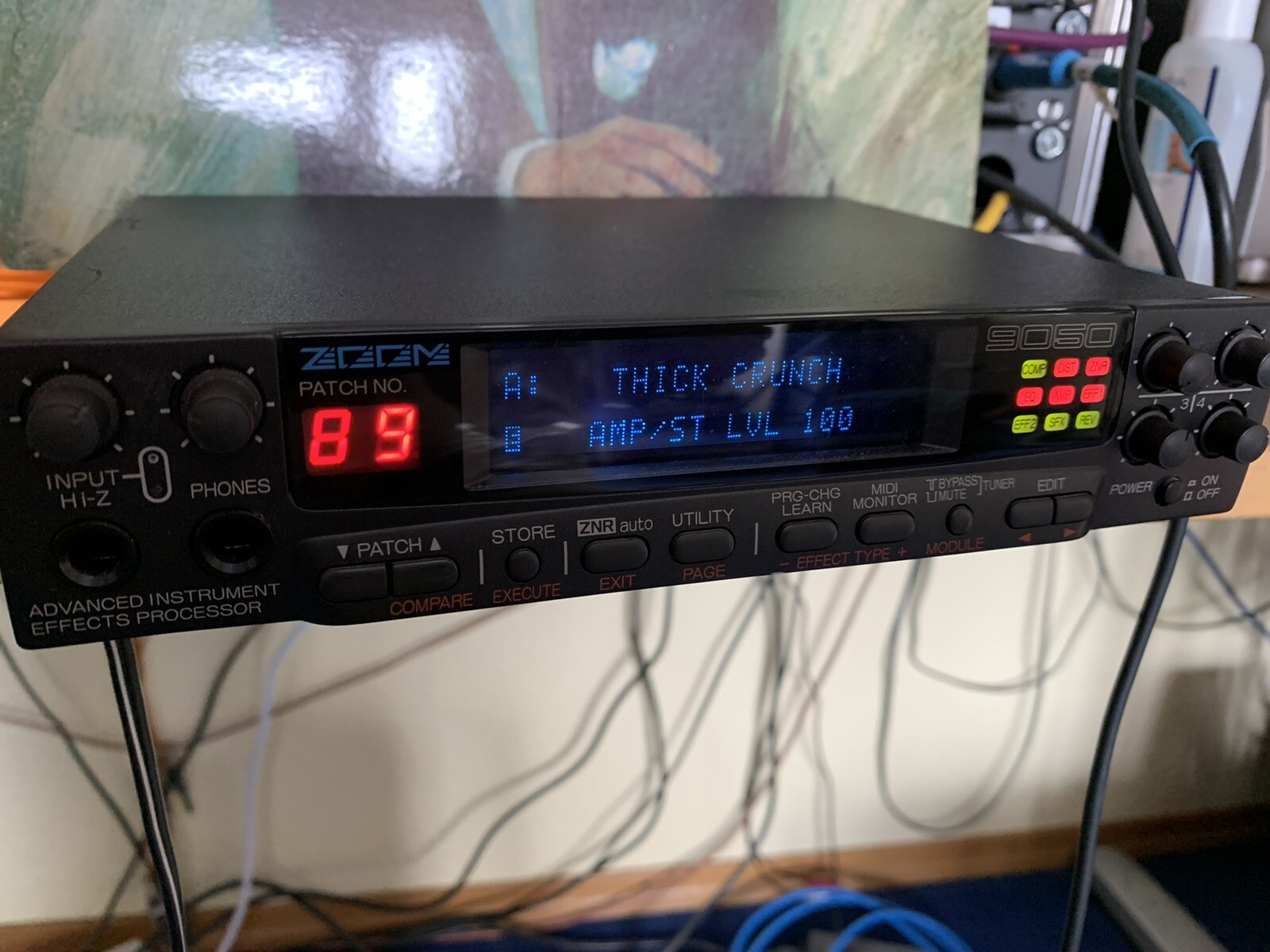 Zoom 9050 Multieffektgerät, incl. FC50 Footcontroler