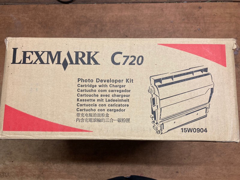 Lexmark 15w0904 Original Developer Kit, Kassette Mit Ladeeinheit FÃ¼R C720 (Neu)