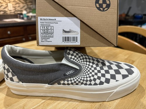 靴 VANS/Mte Slip-On Reissue 98 VN000CTCKIG Vans MTE Slip-On Reissue 98 Floral Stain Vintage White Skate