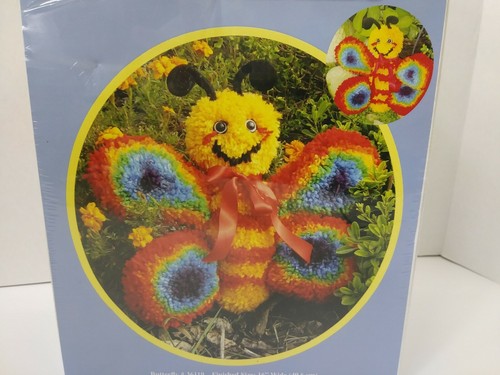 MCG Textiles Latch Hook Huggables Butterfly Kit #36119  16