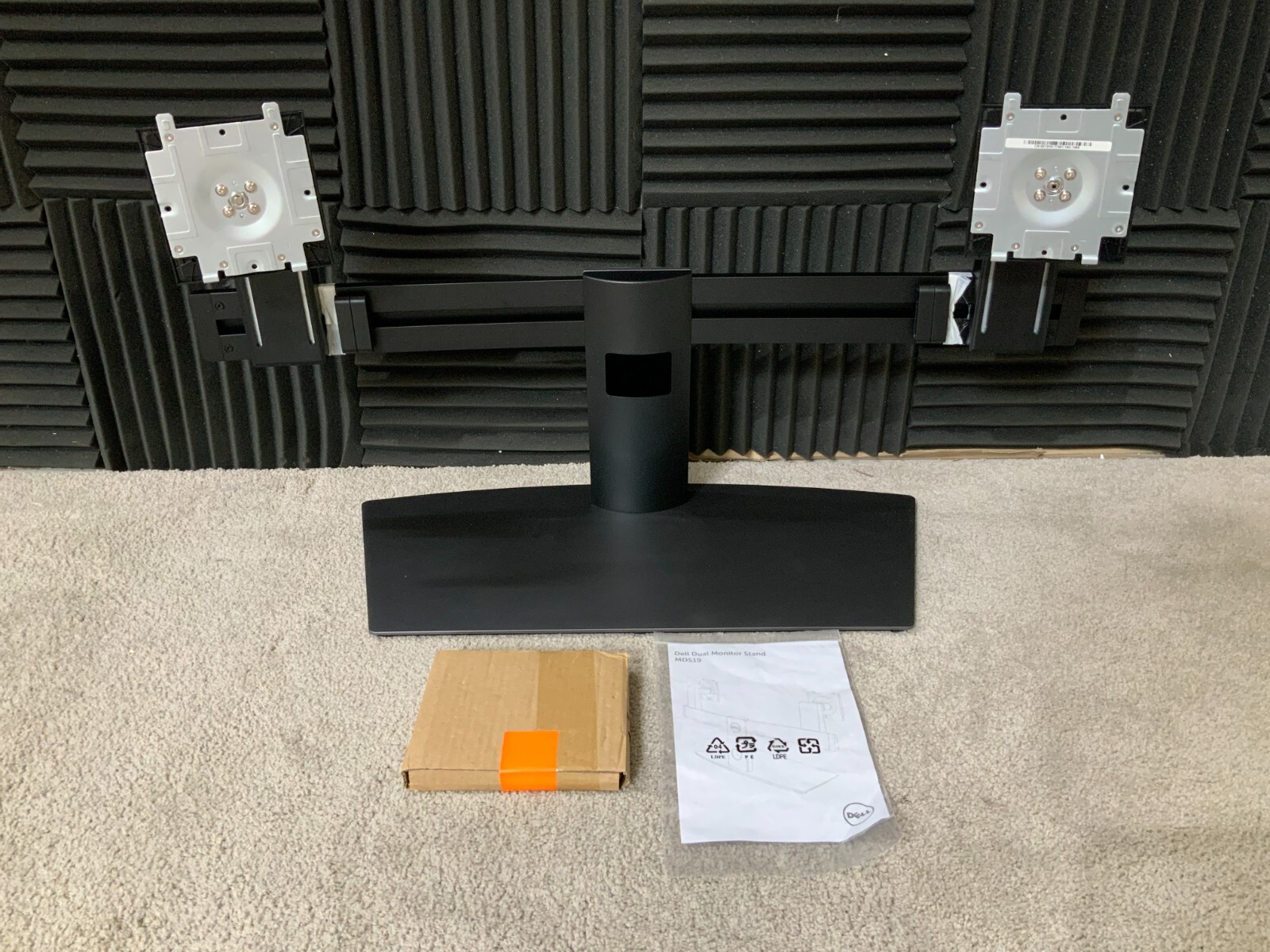 Dell MDS19 デュアルモニタースタンド 0HXDW0 HXDW0 Dell MDS19 Dual Monitor Stand stand - for 2 monitors - DELL
