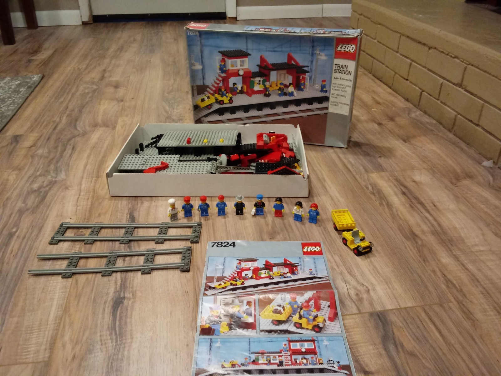 Lego Set 7824 Railway Station Complete in Box, Used