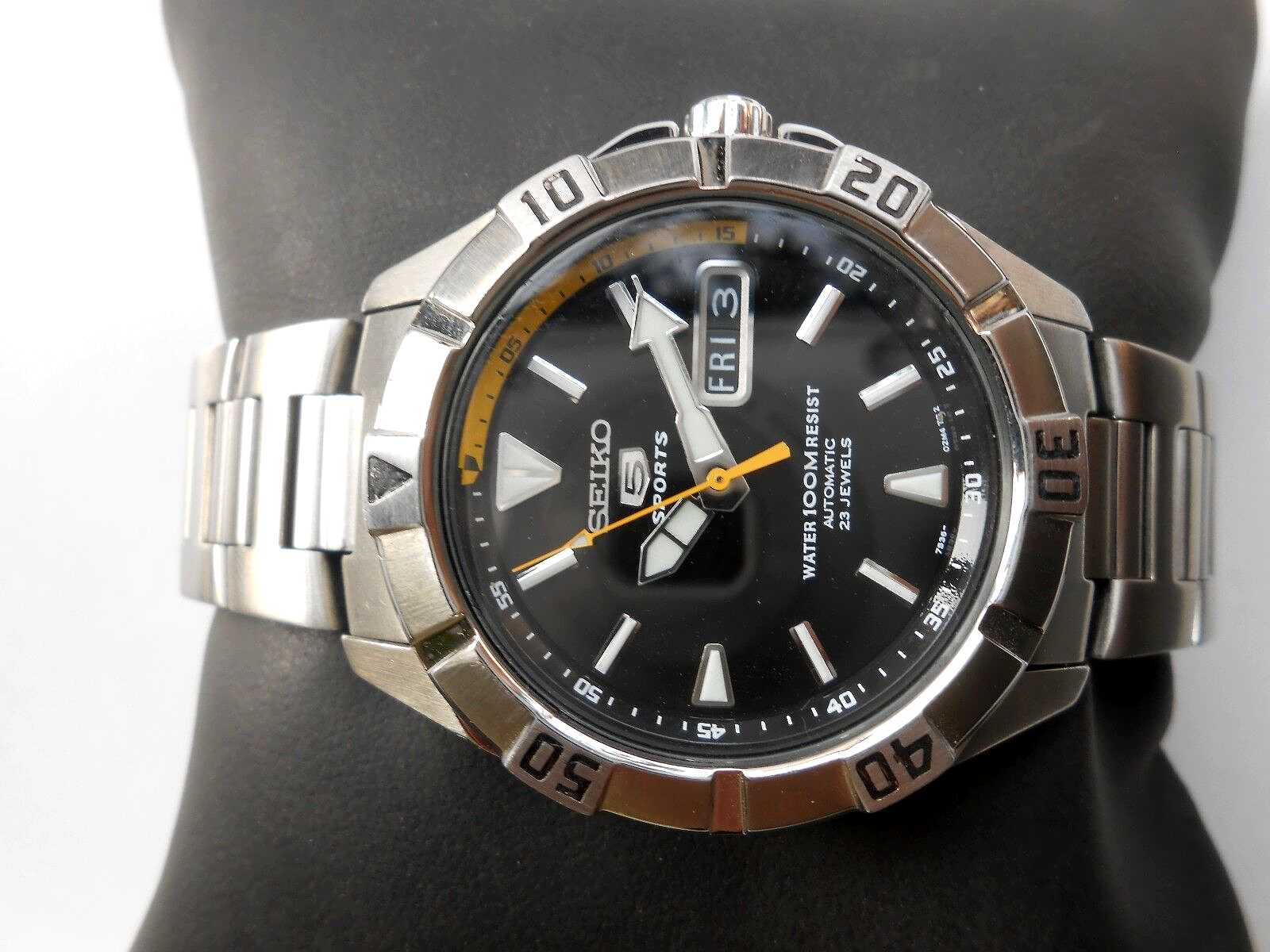Japan Made VTG SS Rotating Bezel 7S36-01Z0 Seiko 5 Sports Japan Made VTG SS Rotating Bezel 7S36-01Z0 Seiko 5 Sports