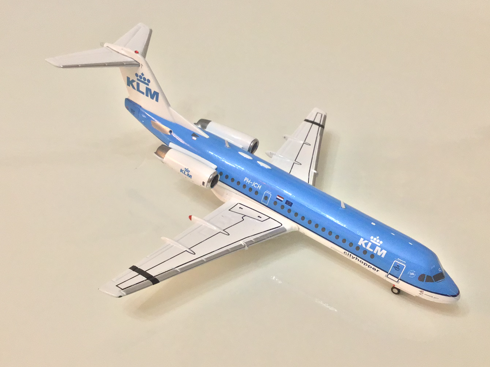 贈り物 Gemini Jets 1:200 KLM Fokker 70 | eBay コレクション