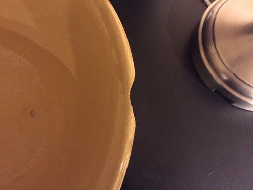 Large 12.25” Antique Mixing Bowl