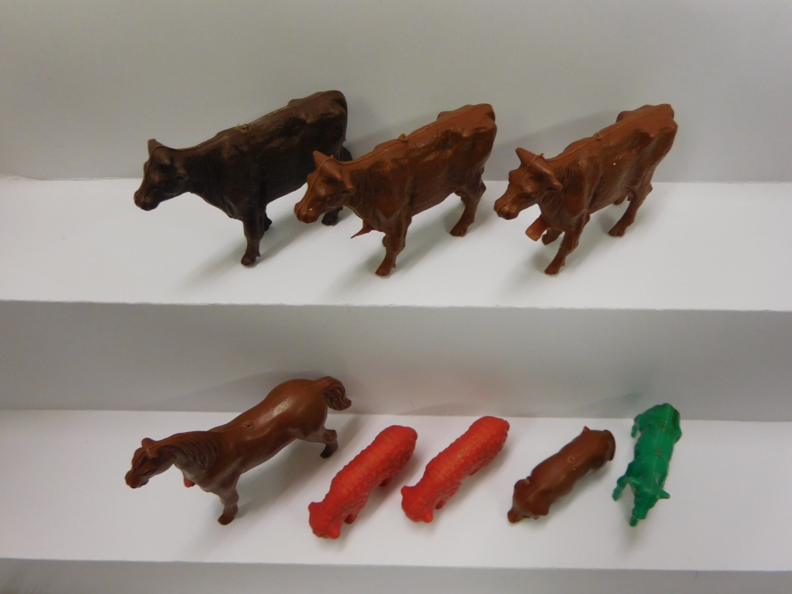 Lido Farm Animals Plastic Playset Figures (c)