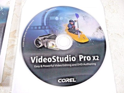Corel VideoStudio Pro X2 Graphic Software Web Desktop Publishing Video Editing