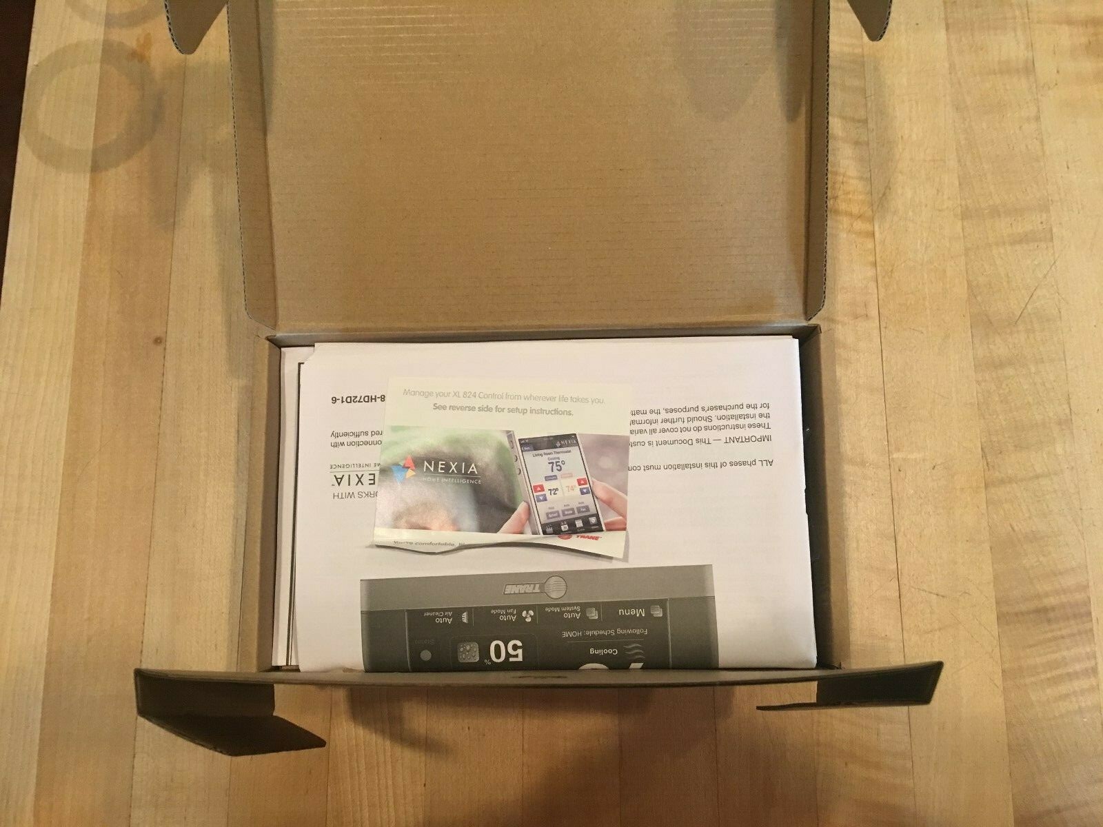 Trane XL824 Nexia 4.3 Color Wi-Fi Control With Z-Wave Bridge