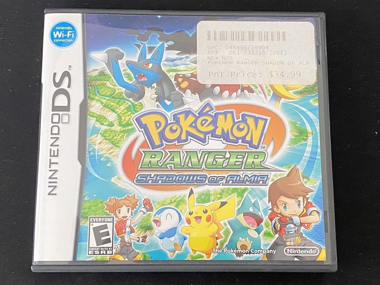 Nintendo Ds Pokemon Ranger Shadows Of Almia www.sekaimon.com