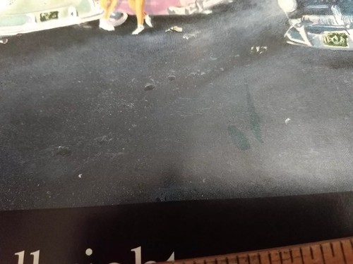 Vintage Hot Rod Drive-in Poster At The Rock-It Tonight Randy Albright 55 Chevy