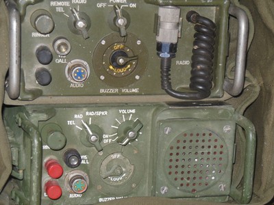 Military Radio Remote Control System GRA-39 C-2328 C-2329 & Bag