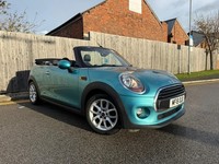 2018 MINI Convertible 1.5 Cooper 2dr CONVERTIBLE Petrol Manual